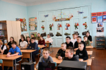 В Малобыковской школе прошла профилактическая беседа по предотвращению детского дорожно-транспортного травматизма.
