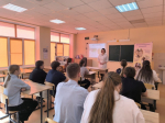 Профдесант Бирючанского техникума продолжает свою работу в школах муниципалитета.