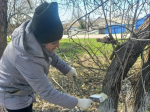 В Красногвардейском округе продолжаются масштабные работы по благоустройству территории.