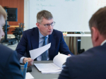 Александр Шуваевпровёл рабочую встречу с министром экономического развития Максимом Решетниковым.