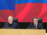 Александр Шуваев и Сергей Степашин обсудили переселение белгородцев из аварийного жилья.